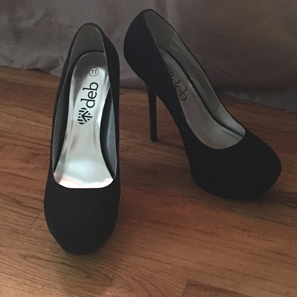 Black heels