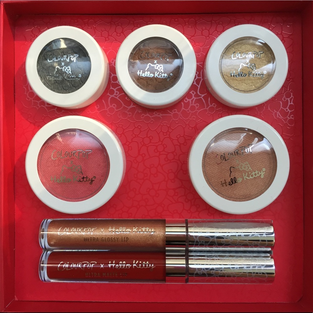 ❌SOLD - ColourPop X Hello Kitty Makeup Kit