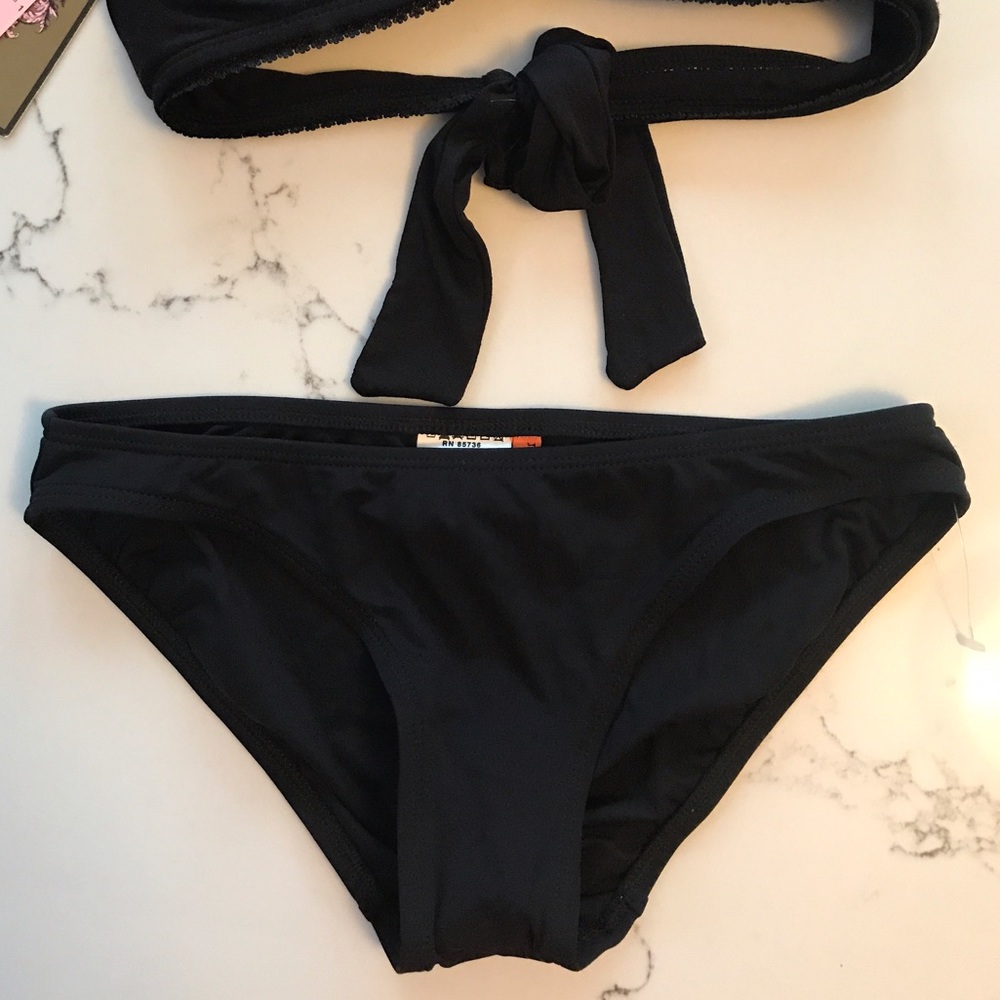 NEW Juicy Couture Black Bikini Sz S 🔥 - Picture 4 of 7