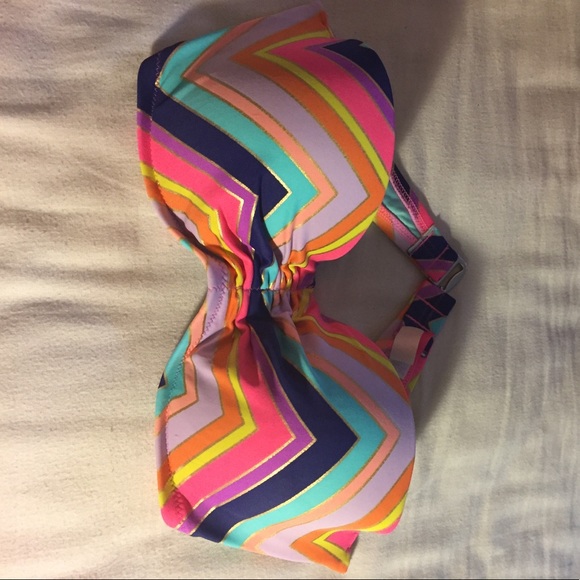 Bandeau push-up bathing suit top - Picture 2 of 3