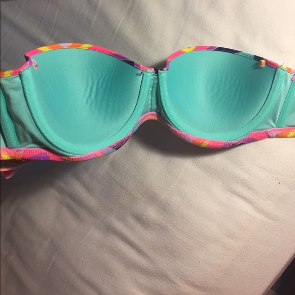 Bandeau push-up bathing suit top - Picture 3 of 3