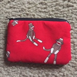 Sock Monkey Change Purse