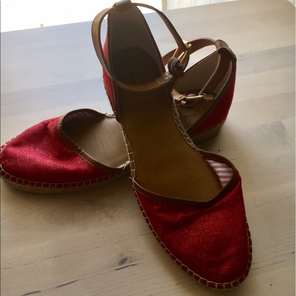 Bass Red Sandals RESERVED