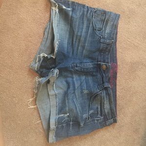 Juniors size 13/14 Delia's Jean shorts