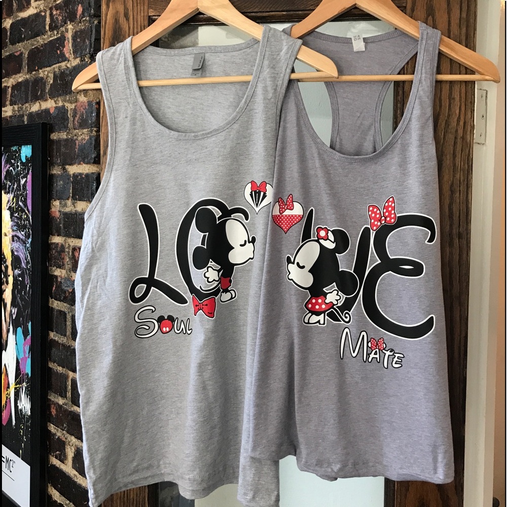 LOVE MATCHING COUPLE TANKTOPS