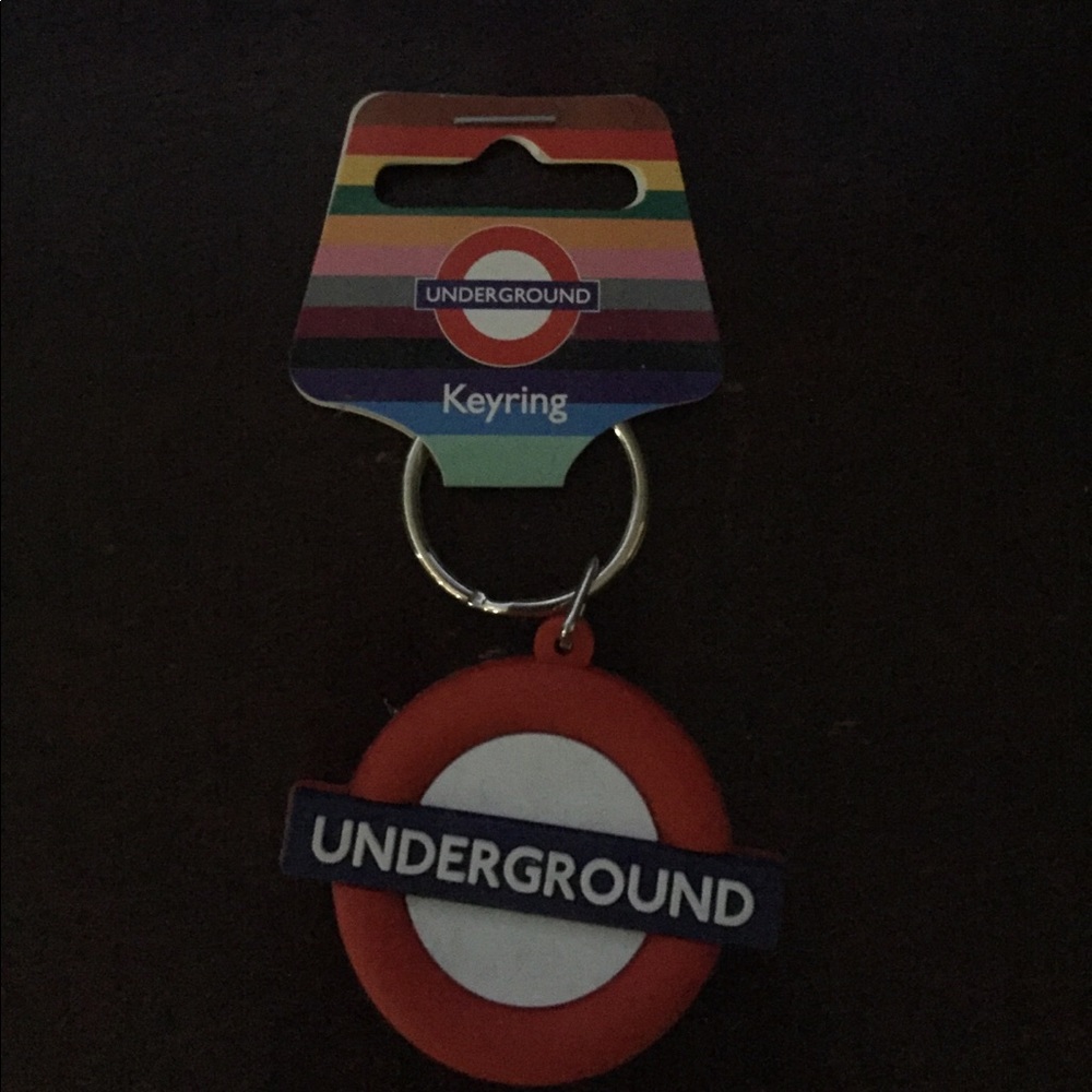 London Underground key chain