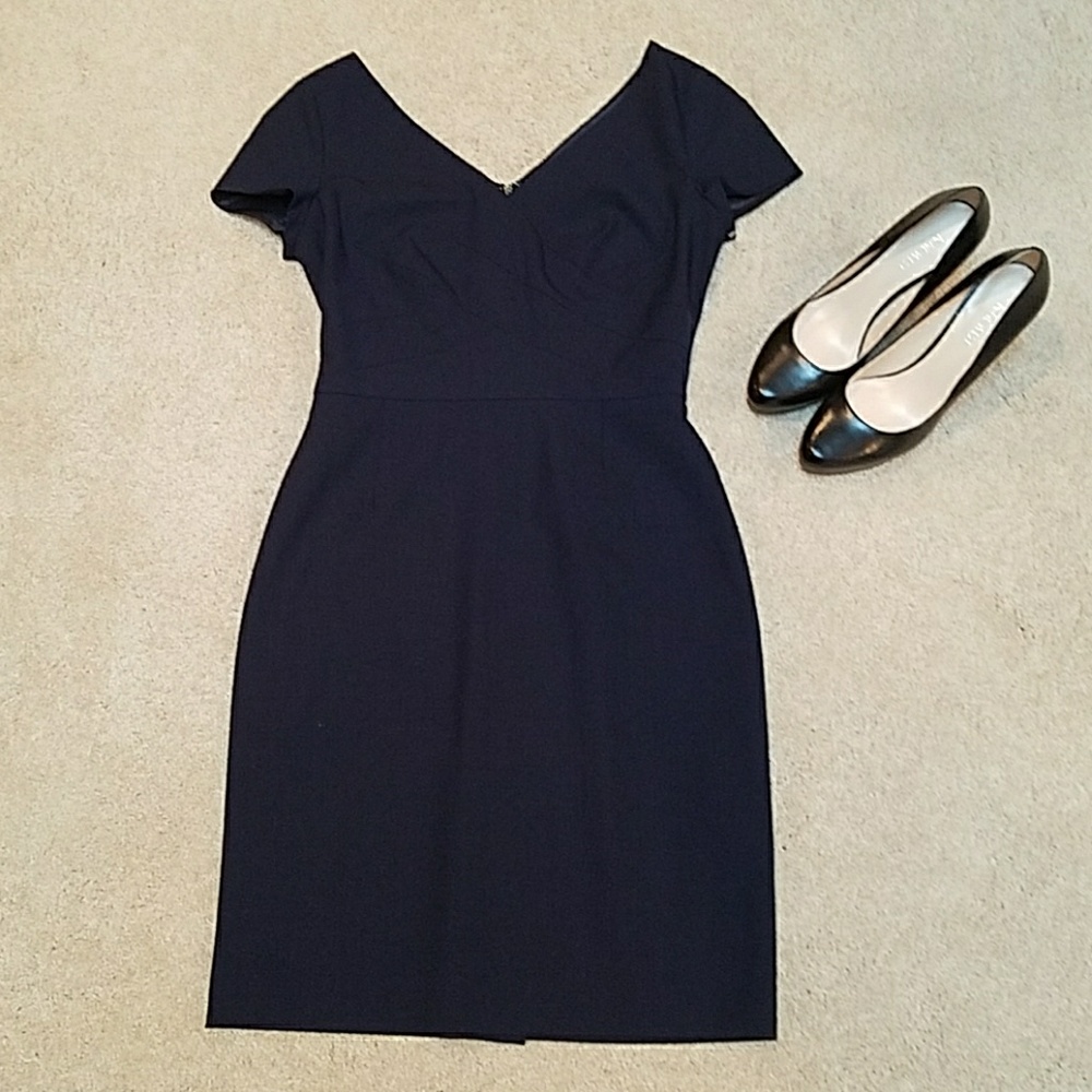 Classic Navy Banana Republic Dress