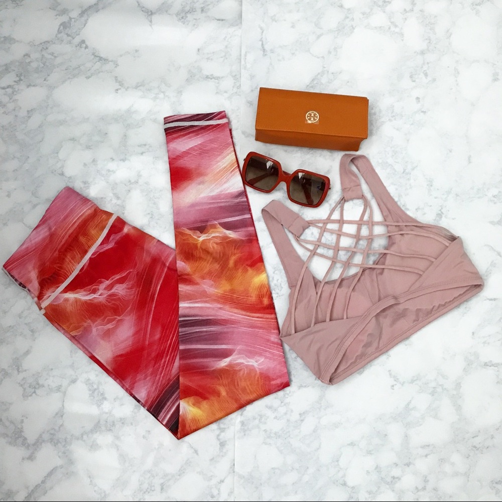 Fashion Yoga Workout Gym Fitness Leggings