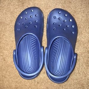 Royal blue crocs