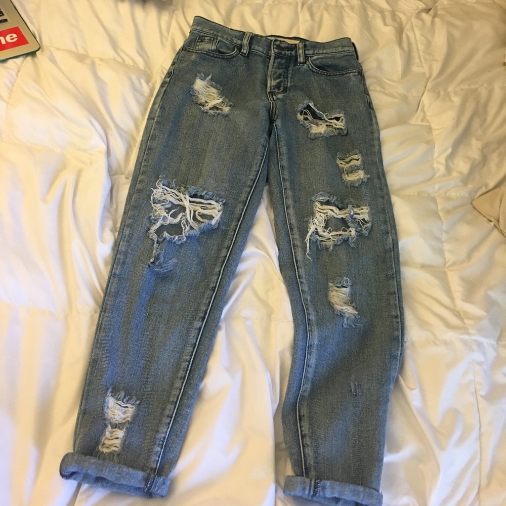 Brandy Melville boyfriend jeans 24 0