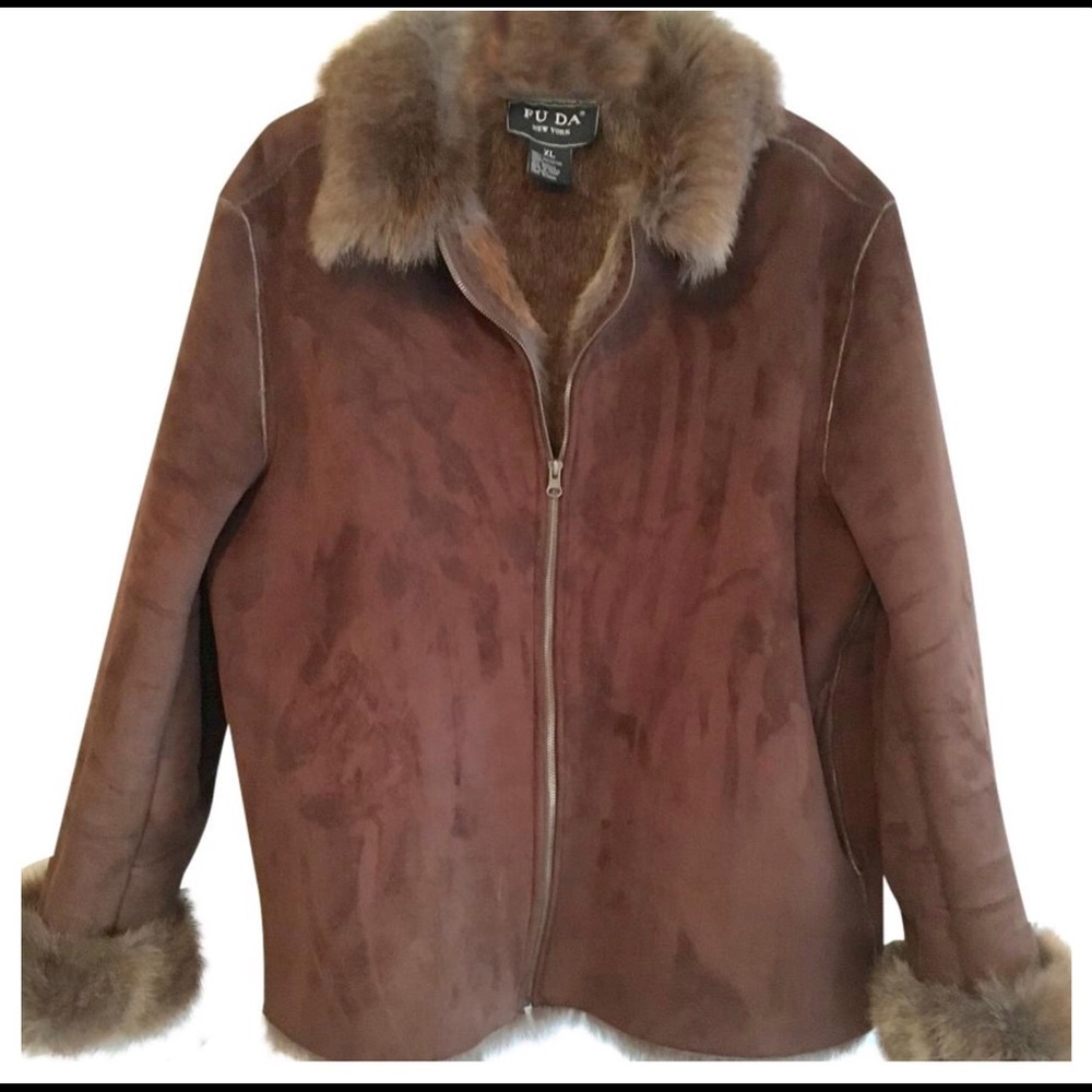 Faux Shearling Coat