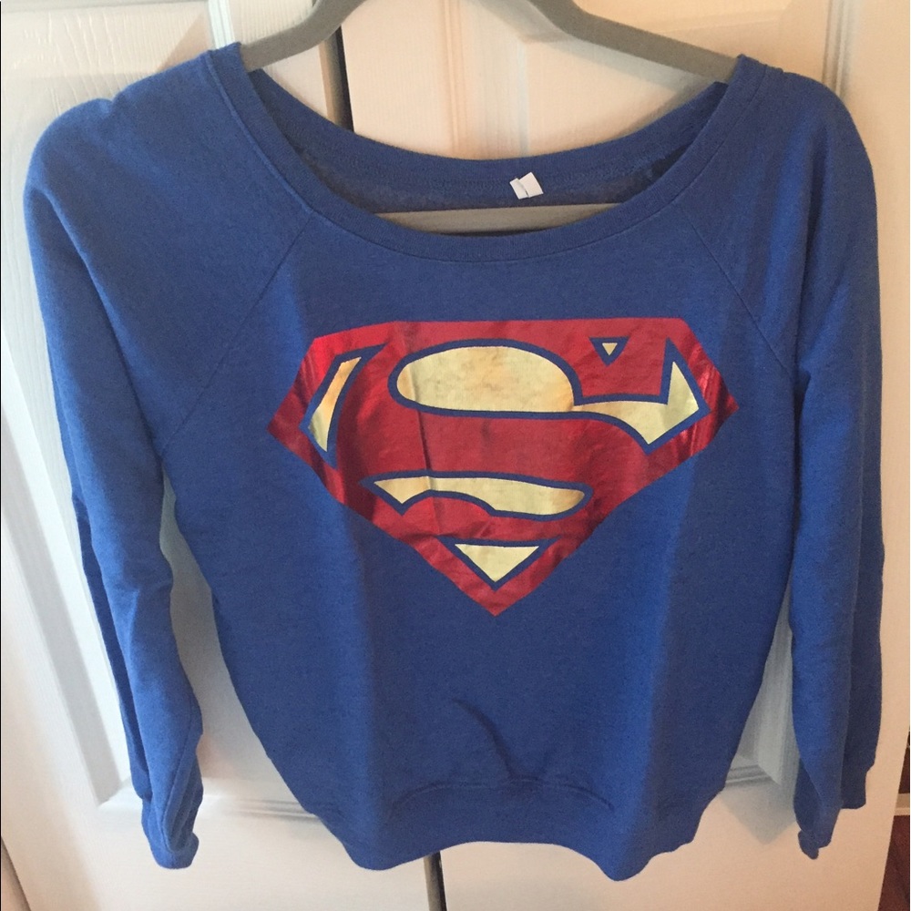 Superman pullover sweatshirt