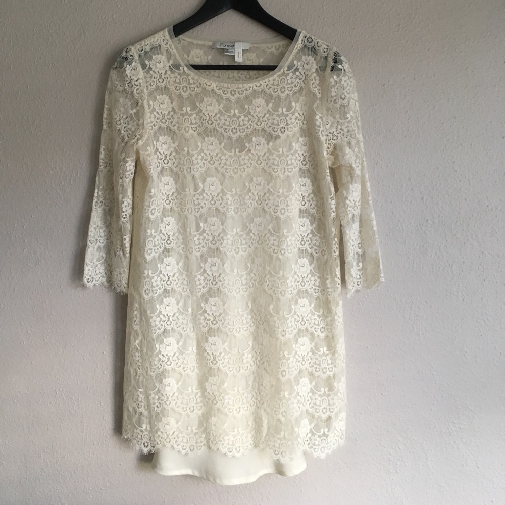 Lace Shift Dress
