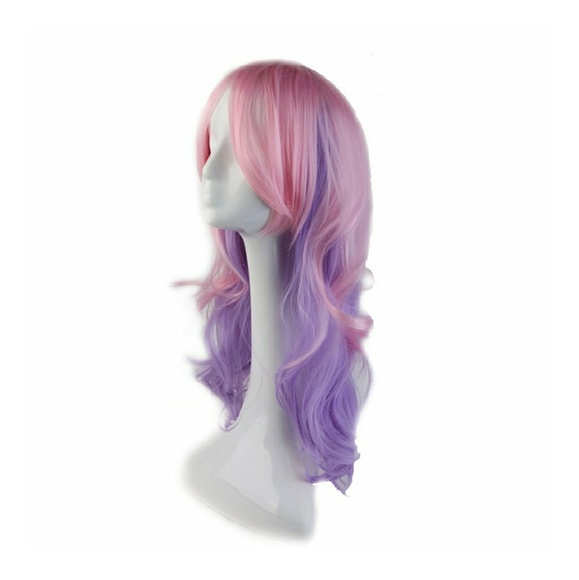 Pink Purple Beauty Wig main image 5