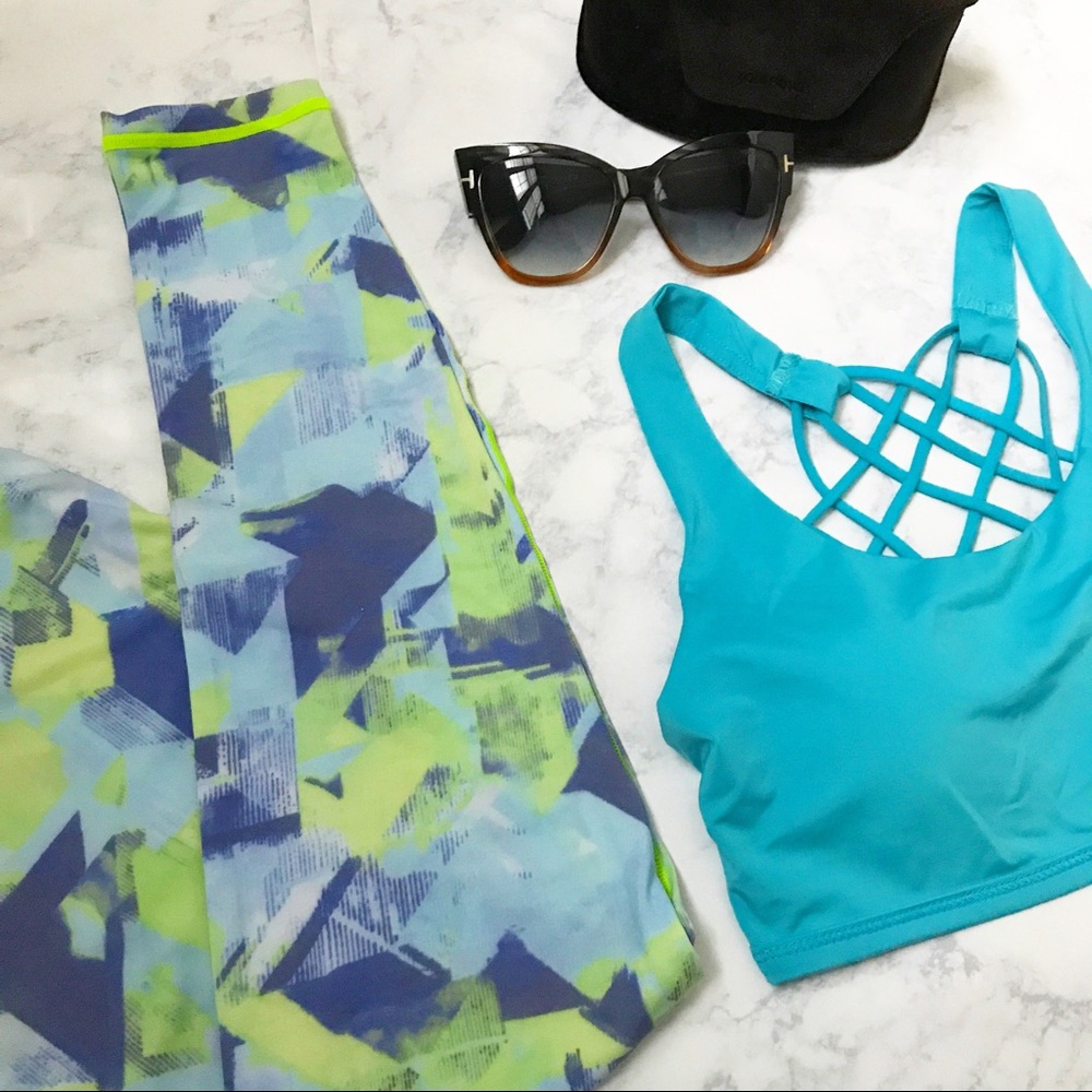 Fashion Yoga Fitness Workout Gym Leggings