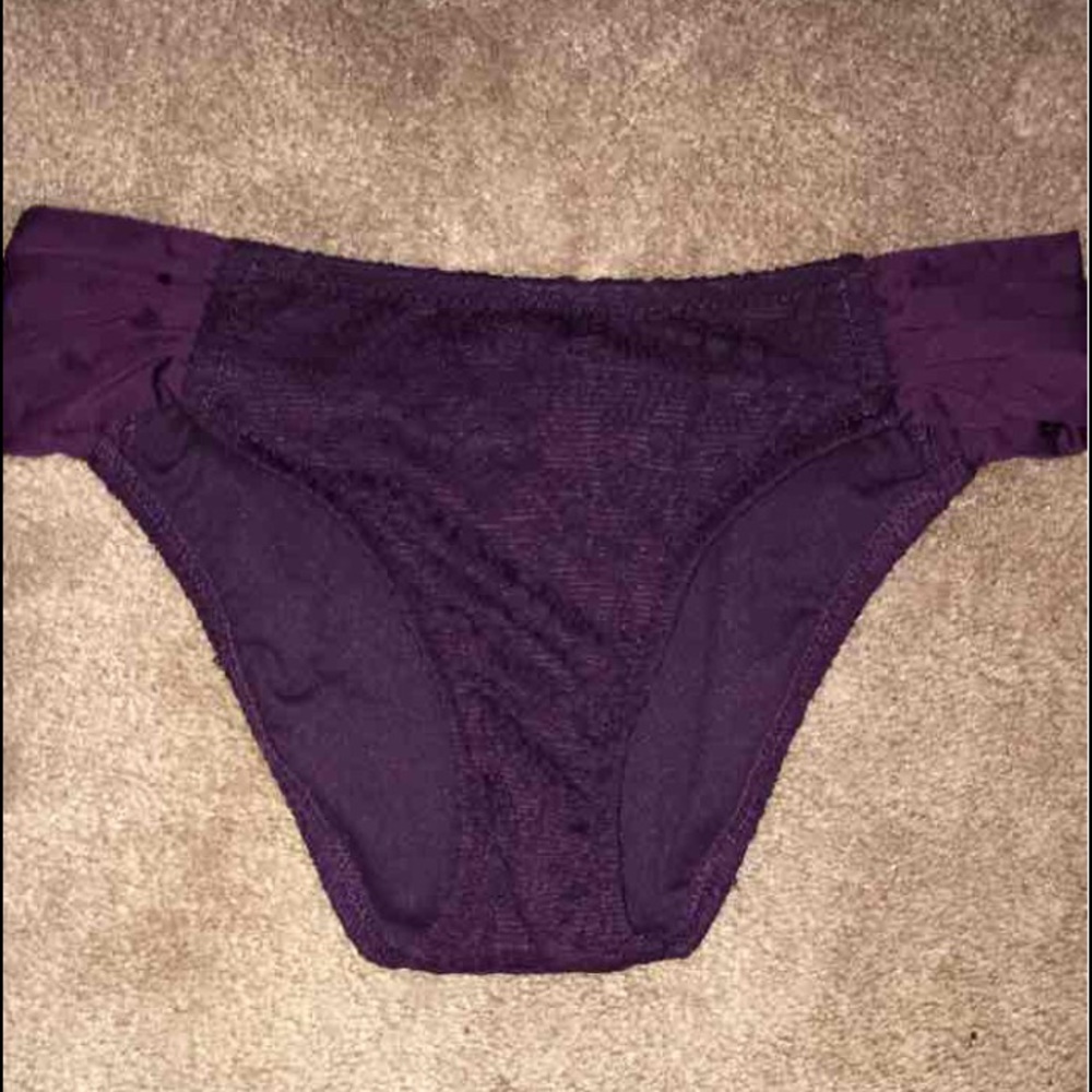 Beautiful plum purple swim bottoms