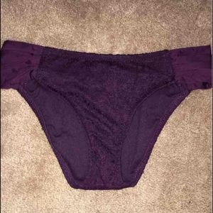Beautiful plum purple swim bottoms