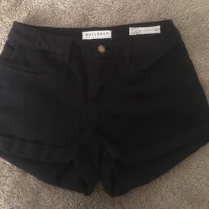 High rise shorts from Pac Sun