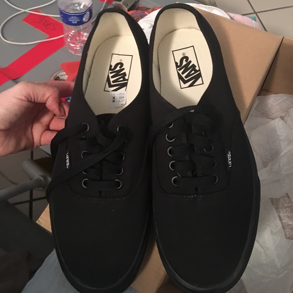 Vans Men/Women Authentic Pro Skate Shoe Black