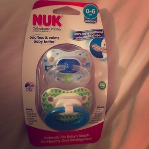 NUK brand pacifier pack of 2