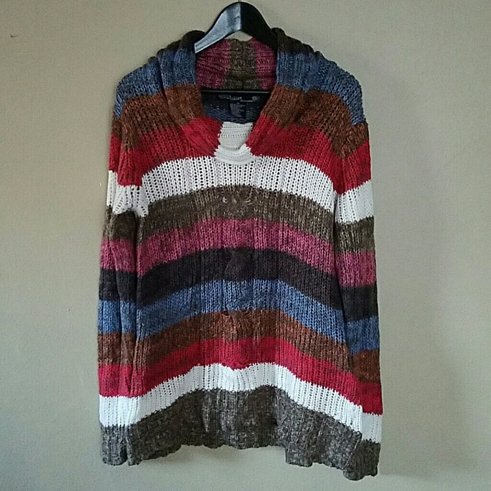 Multi stripped sweater