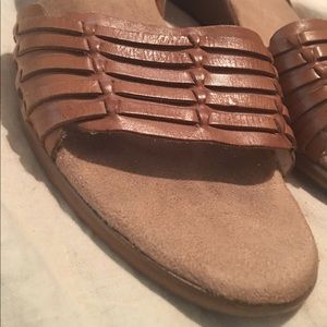 🔴EasySpirit Leather Casual ShoesClosebasket Weave