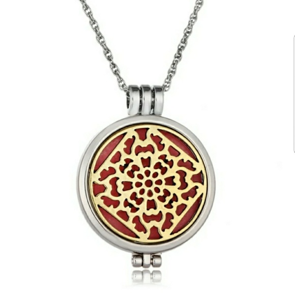 Diffuser Necklace Gold & Rose Gold - Picture 4 of 5