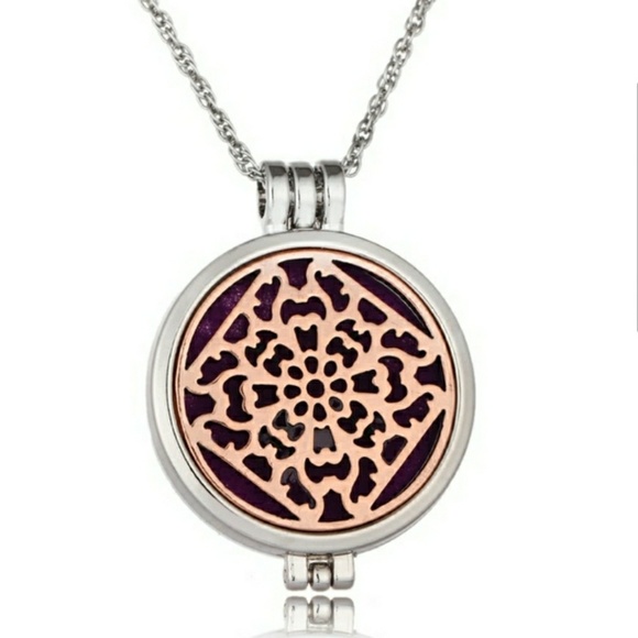 Diffuser Necklace Gold & Rose Gold - Picture 5 of 5
