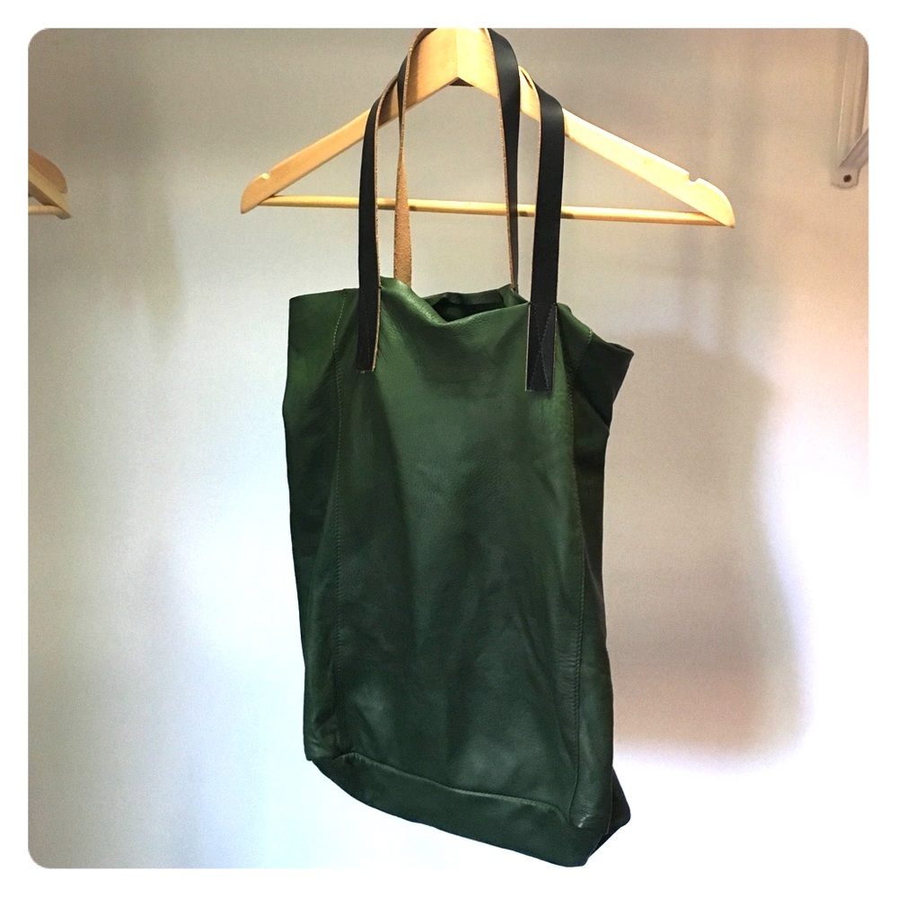 Green leather MARNI bag
