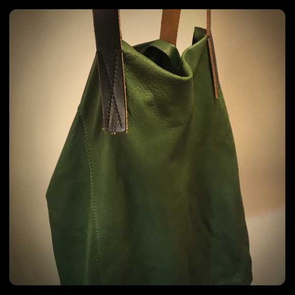 Green leather MARNI bag - Picture 2 of 3