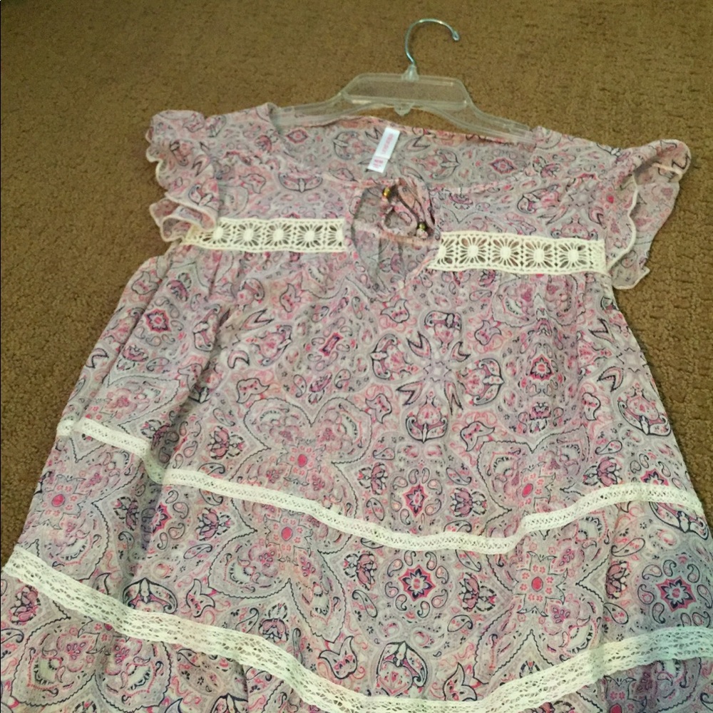 Spring colored blouse