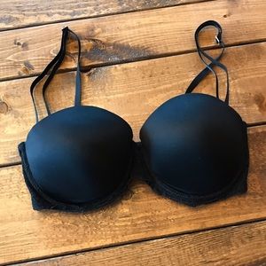 VS PINK strapless bra in black 🖤 36D