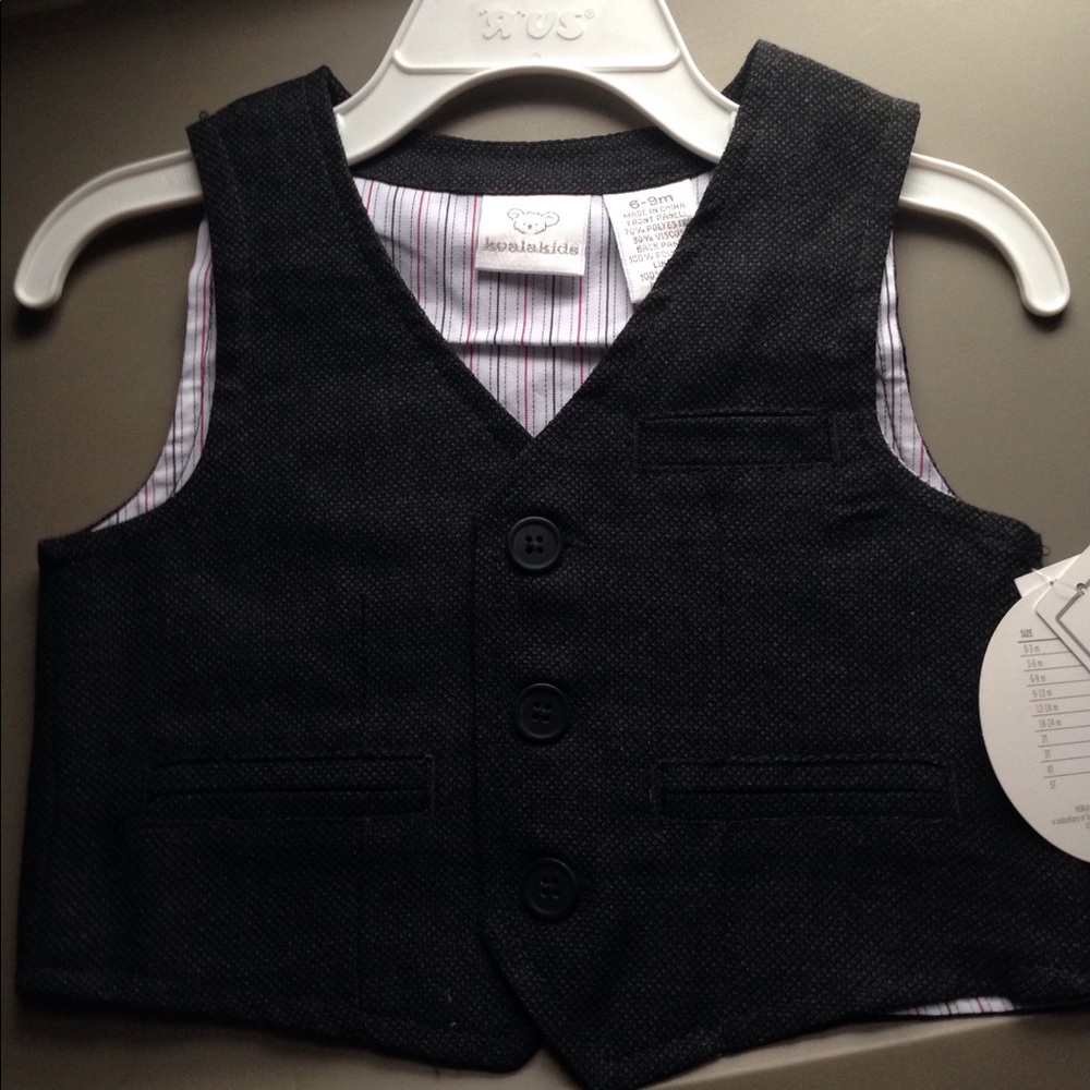 Adorable button up vest. Must bundle