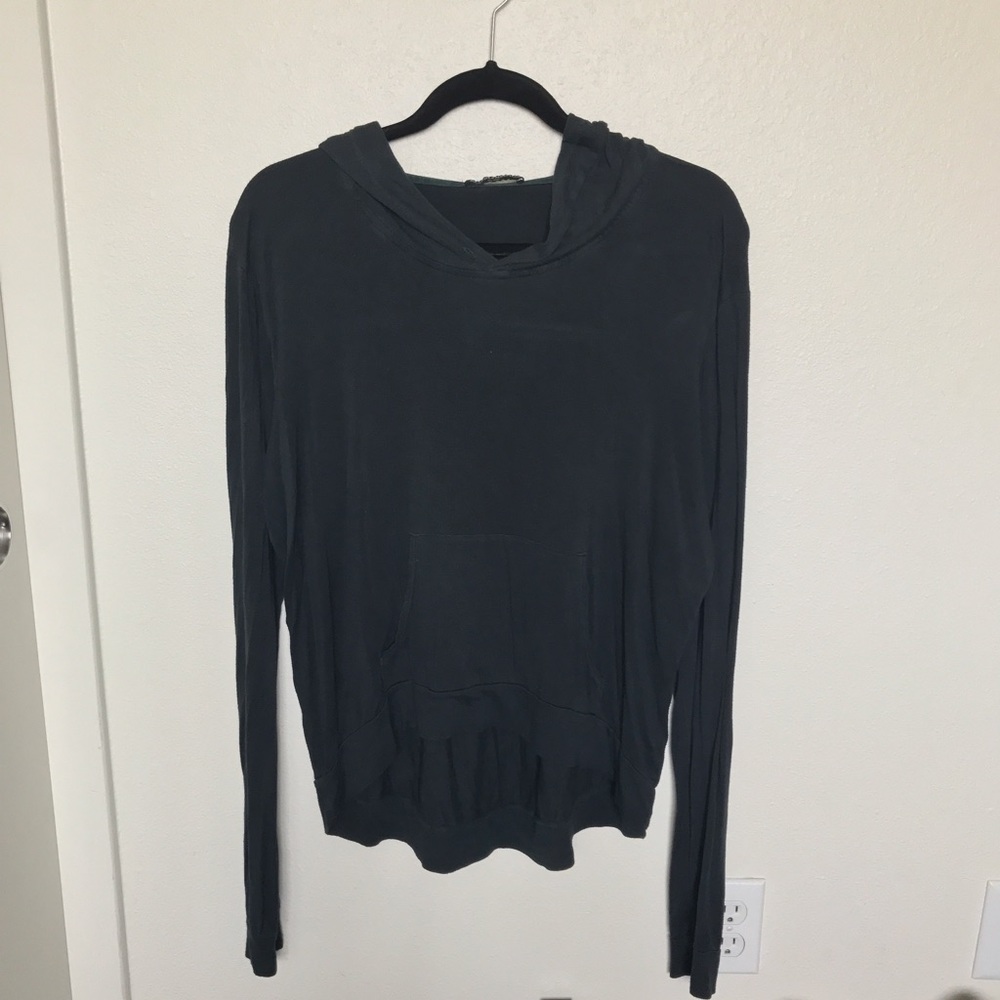 Brandy Melville Forrest Green Long Sleeve Hoodie
