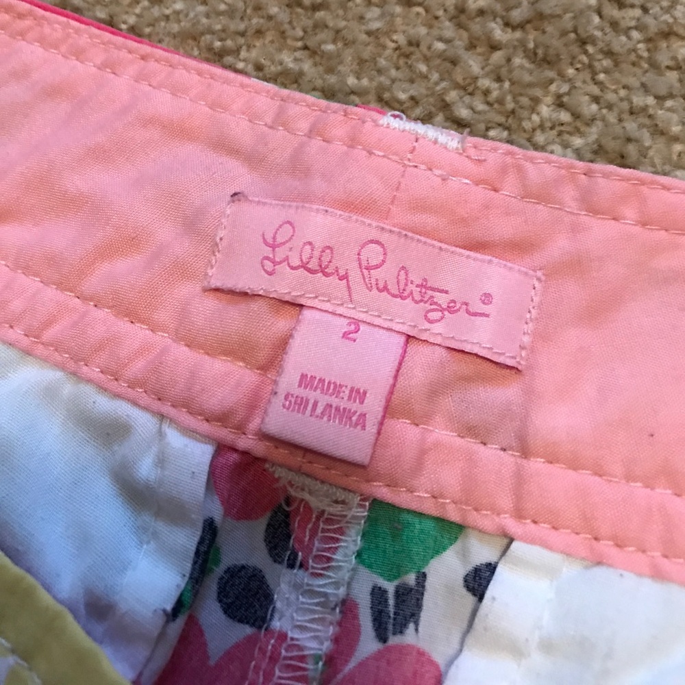 Lilly Pulitzer Shorts Gently Worn! - Picture 3 of 3