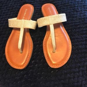 Gianni Bini Sequin Flip Flops