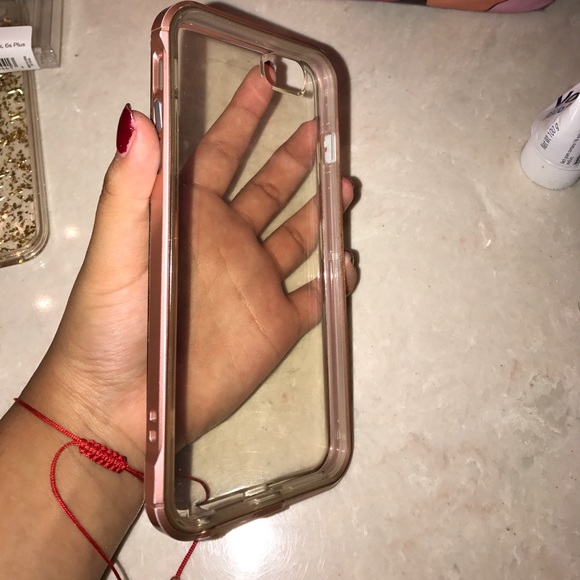 rose gold bumper case with clear back - Picture 3 of 4