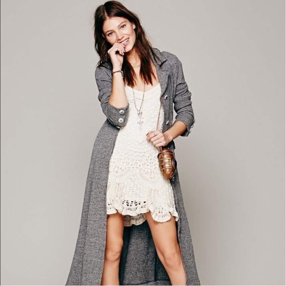 Free People crochet dress