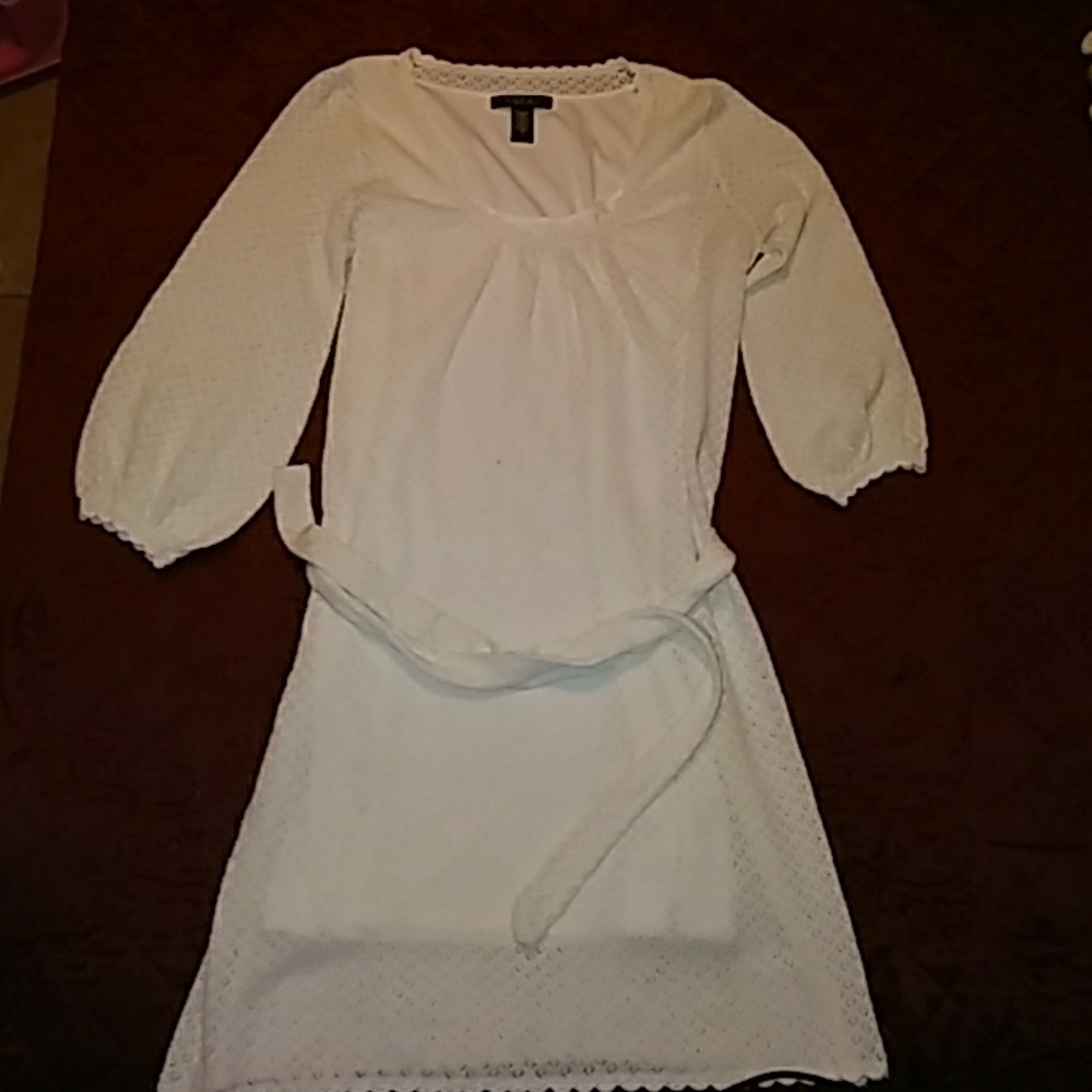 Laundry By Shelli Segal White dress