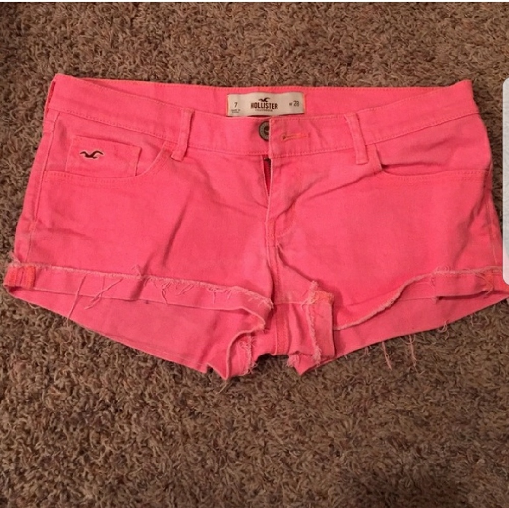Hot Pink Hollister Shorts