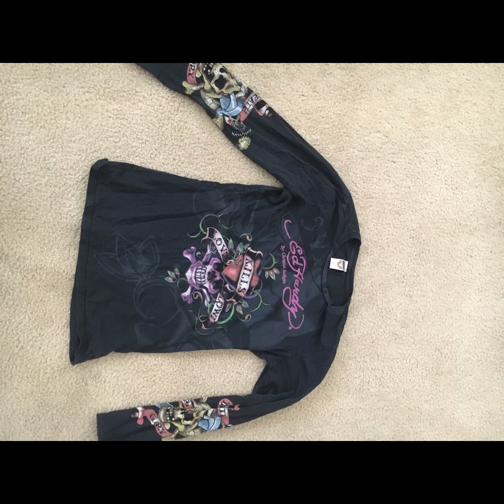 Long sleeves Ed Hardy top