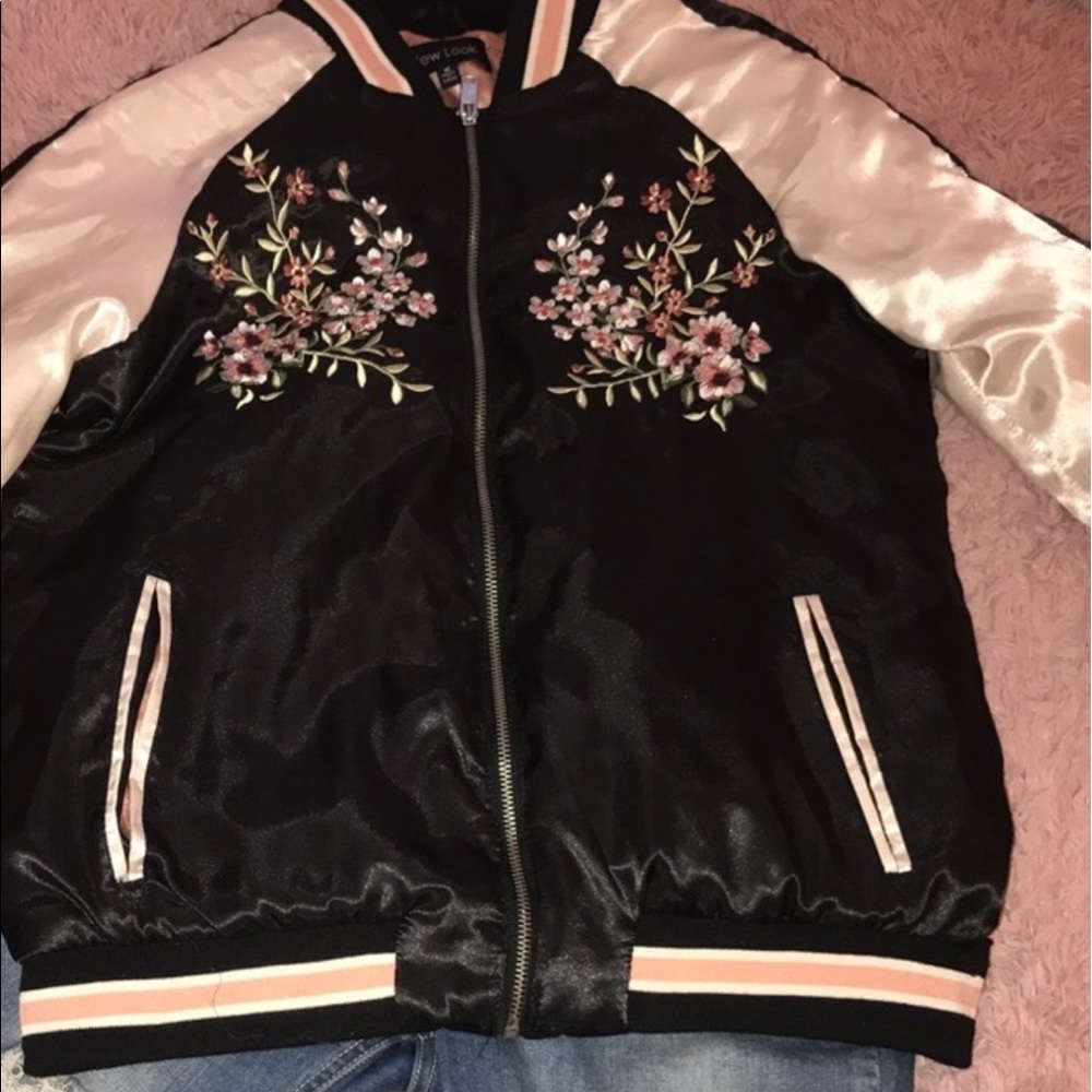 Satin Bomber Jacket!