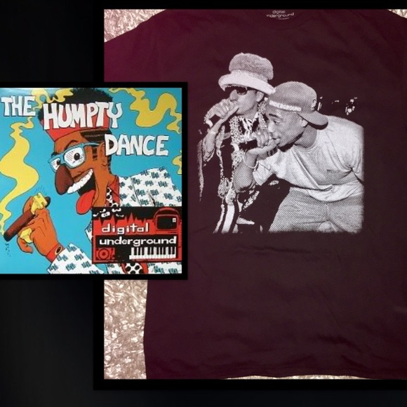 🔥Digital Underground•Shock G & 2PAC Shakur - Picture 2 of 8