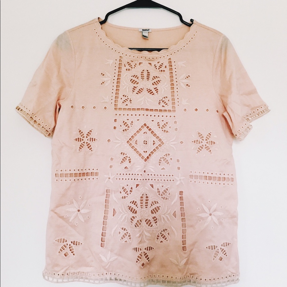 J. Crew Peach Top