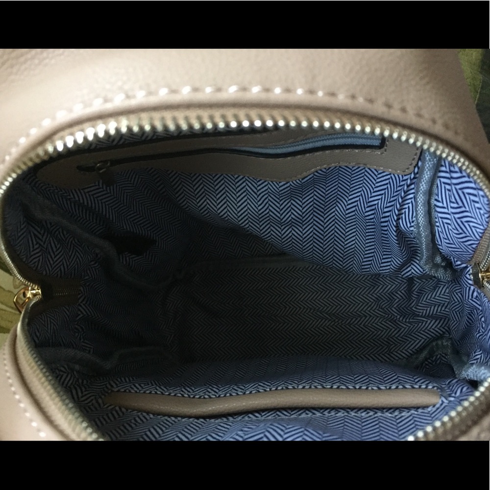 SOLD-NEW Fashion Push Lock Pocket Mini Backpack - Picture 3 of 7