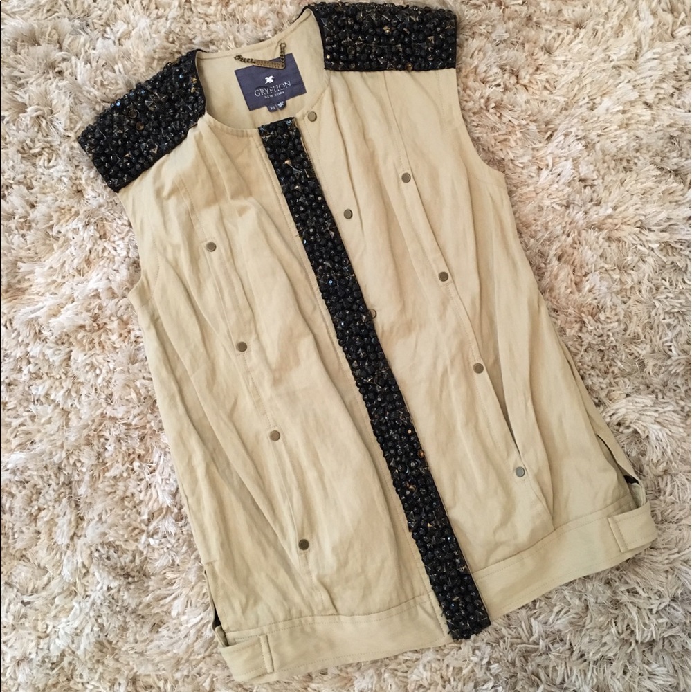 Like New!! Gryphon NY Ex-Boyfriend Vest 🖤