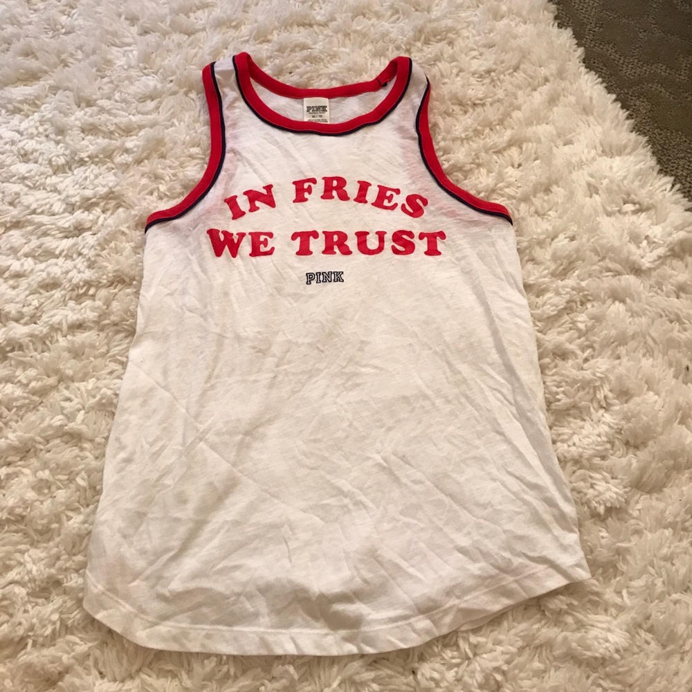 PINK VS 4th of July tank