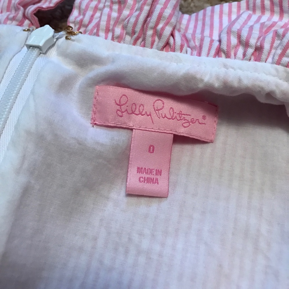 Lilly Pulitzer Adeline Dress Worn Once W/ Tag!!! - Picture 4 of 6