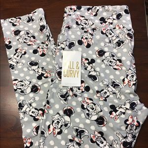 minnie mouse leggings lularoe