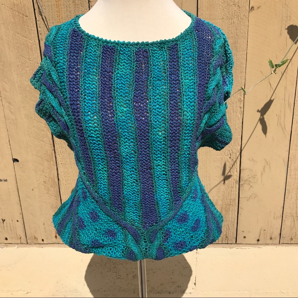 🎉HP🎉90's vintage hand painted blouse 9/25🎊